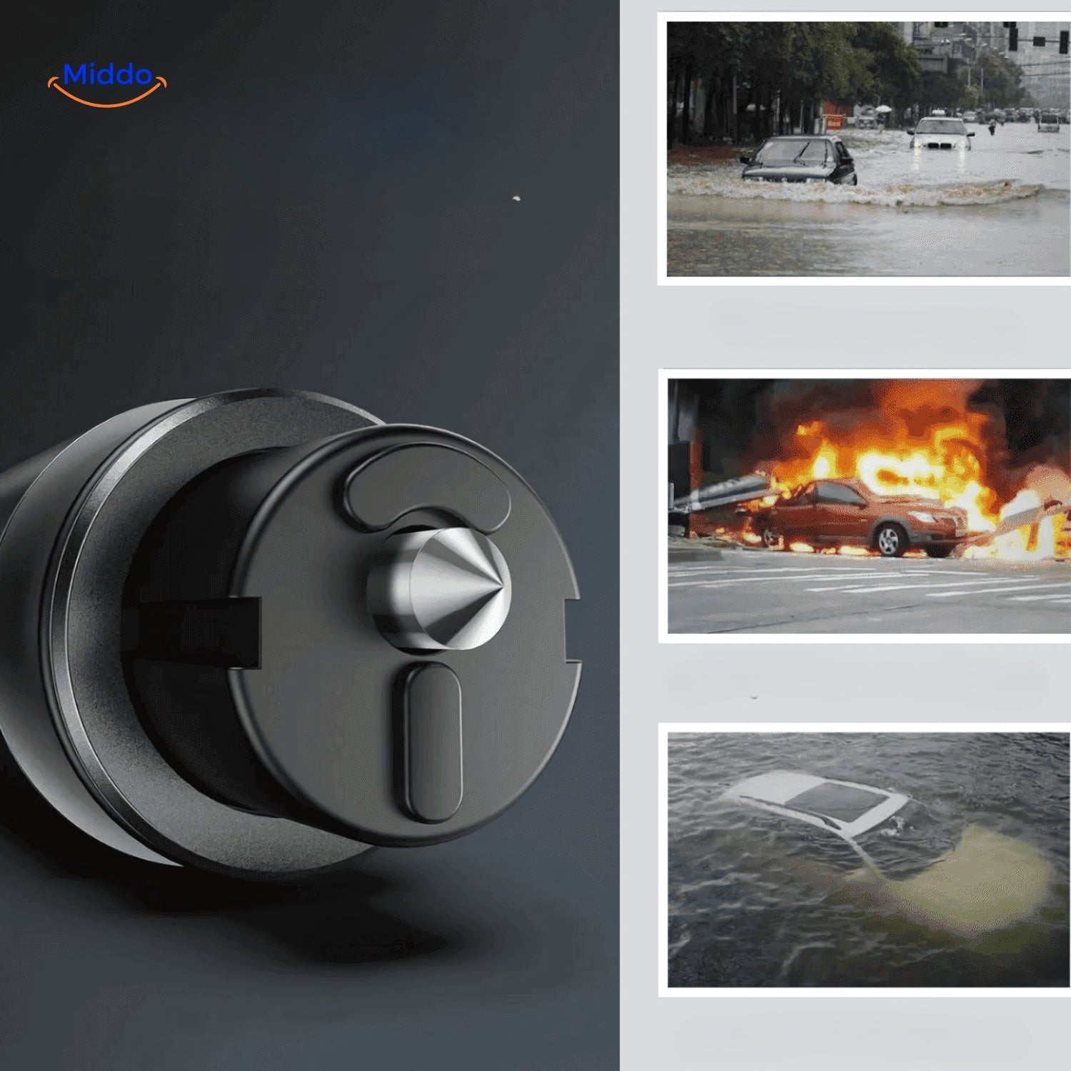 Safety Pro | Multifunctional Emergency Tool for Your Car