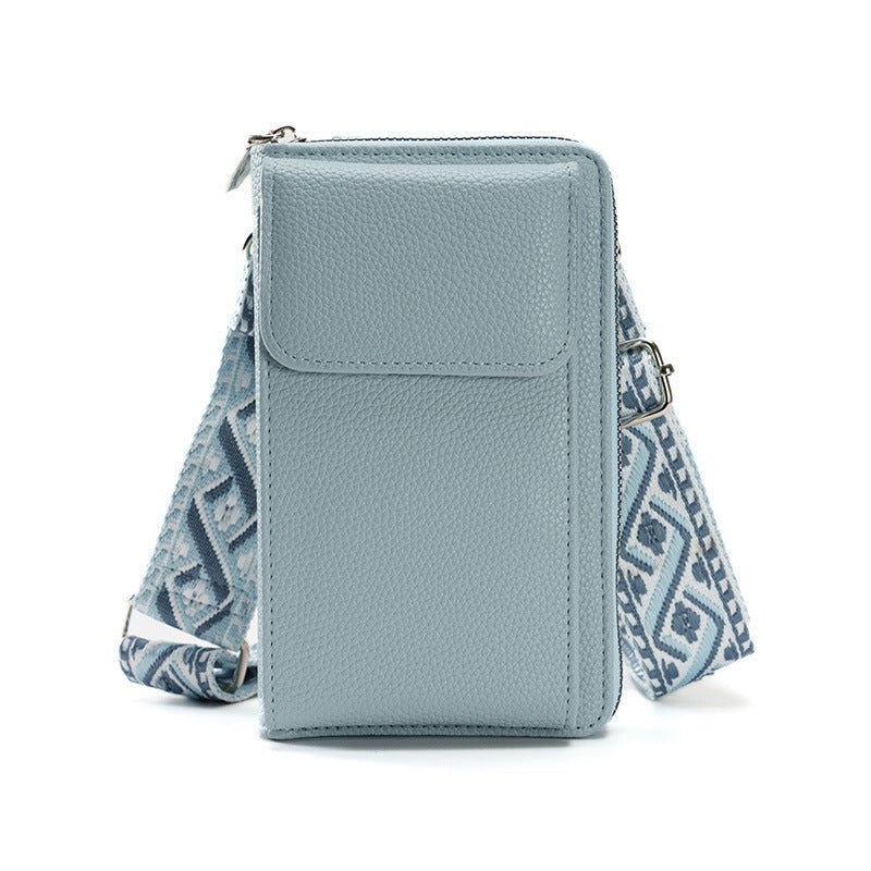 Stilvolle Mini Schultertasche für Smartphones und Geldkarten