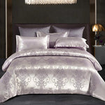Luxurious Satin Sheet Set with Pillowcases for Perfect Sleep