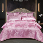 Luxurious Satin Sheet Set with Pillowcases for Perfect Sleep