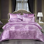 Luxurious Satin Sheet Set with Pillowcases for Perfect Sleep