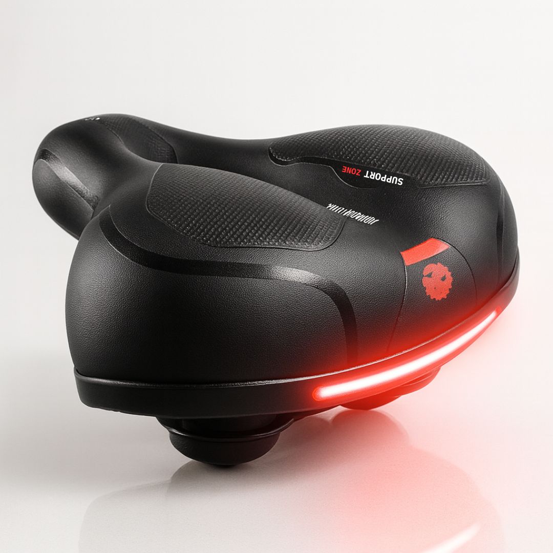 Comfortable Bike Saddle for Men and Women with Suspension