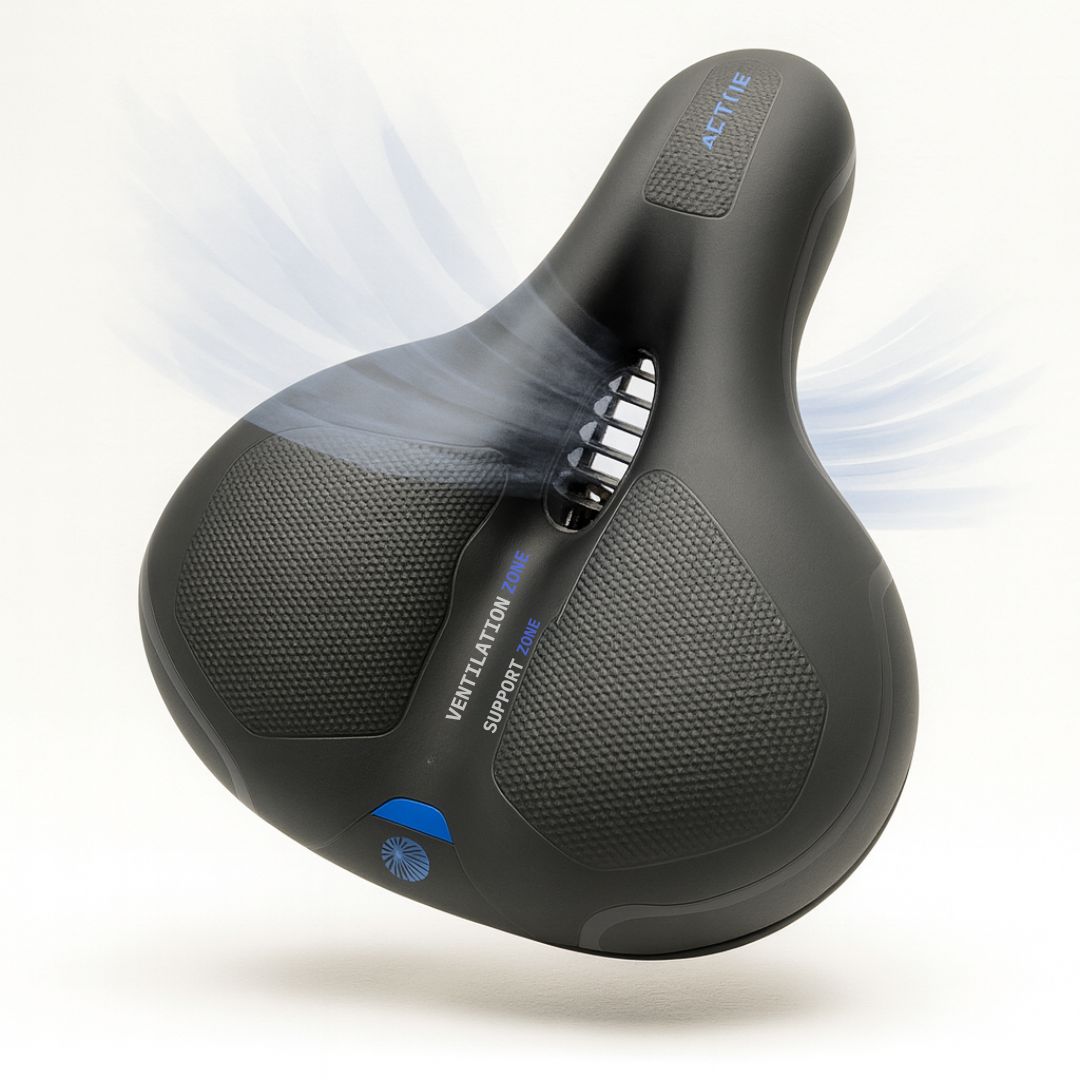 Comfortable Bike Saddle for Men and Women with Suspension
