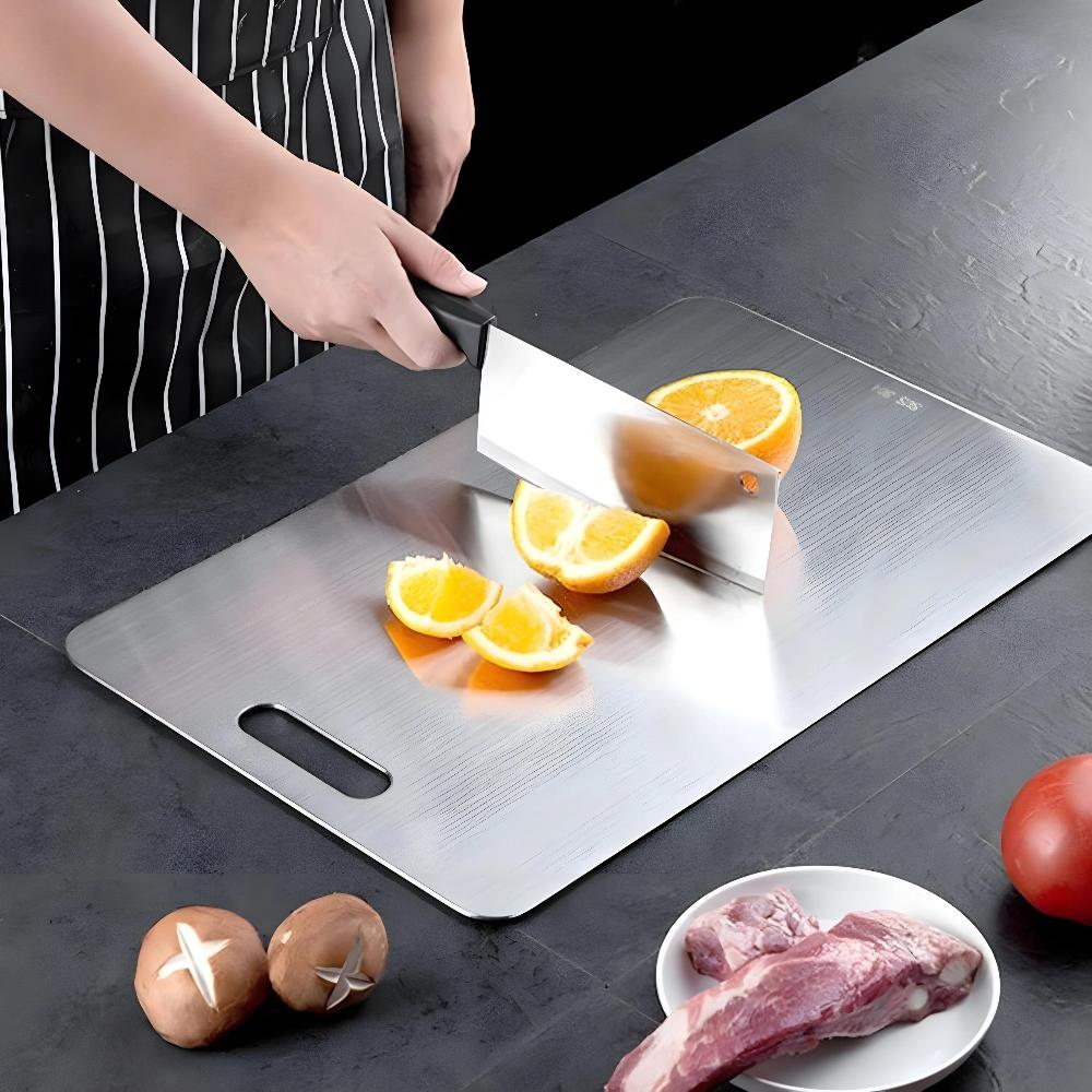 Hygienic Stainless Steel Cutting Board for Your Kitchen