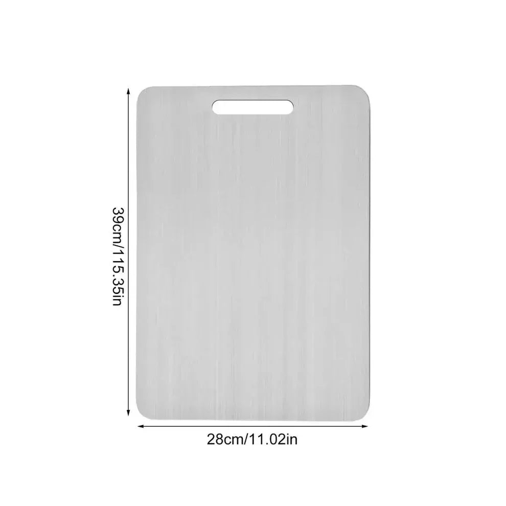 Hygienic Stainless Steel Cutting Board for All Your Kitchen Needs