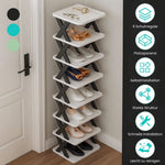 Space-Saving Shoe Rack for Order in Every Room