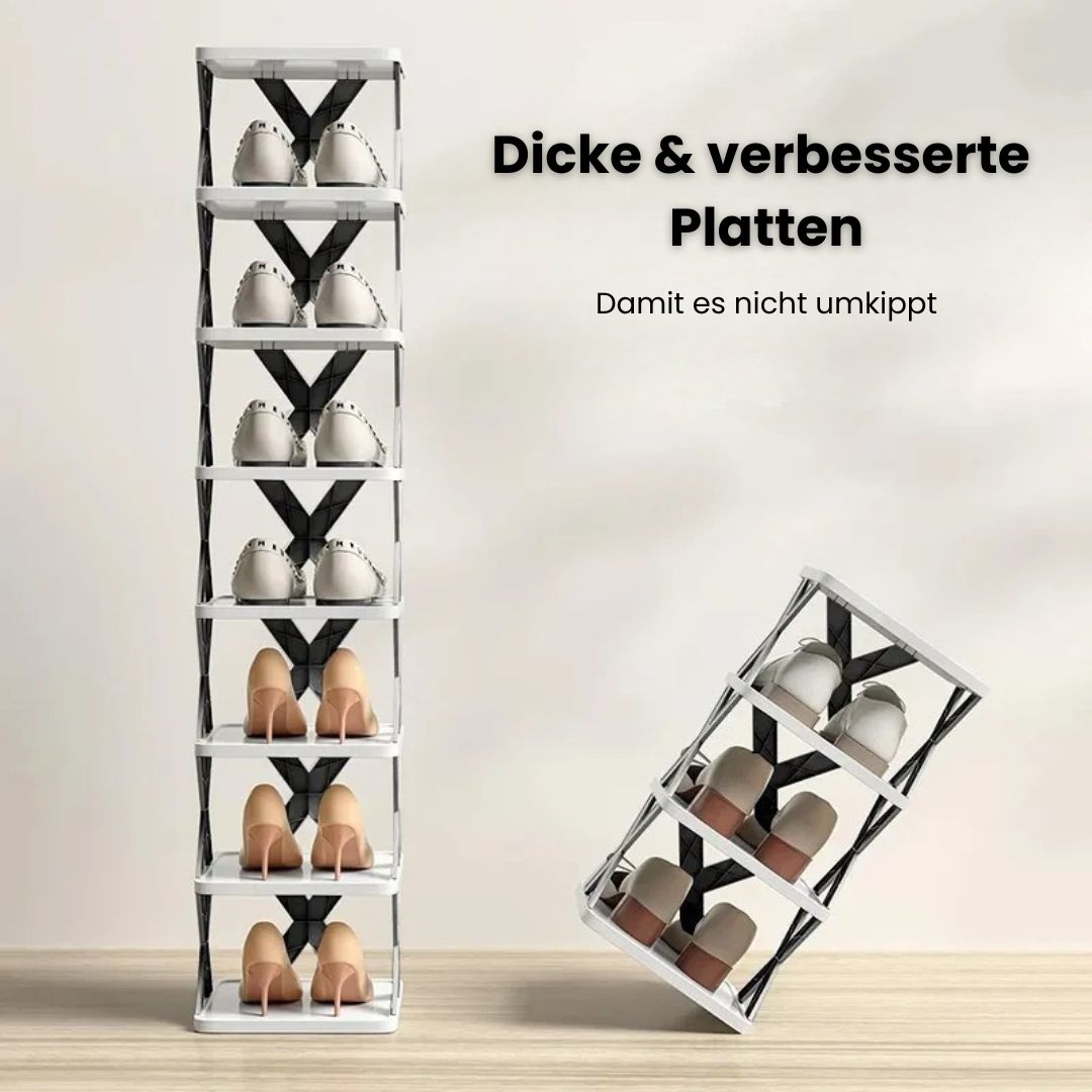 Space-Saving Shoe Rack for Order in Every Room