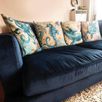 Ocean Charm Pillowcases - Stylish Decorative Cushion Covers Made of Durable Linen Blend with Hidden Zipper