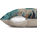 Ocean Charm Pillowcases - Stylish Decorative Cushion Covers Made of Durable Linen Blend with Hidden Zipper