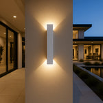 Elegant LED Outdoor Wall Light – Architectural Lighting Design, Weatherproof