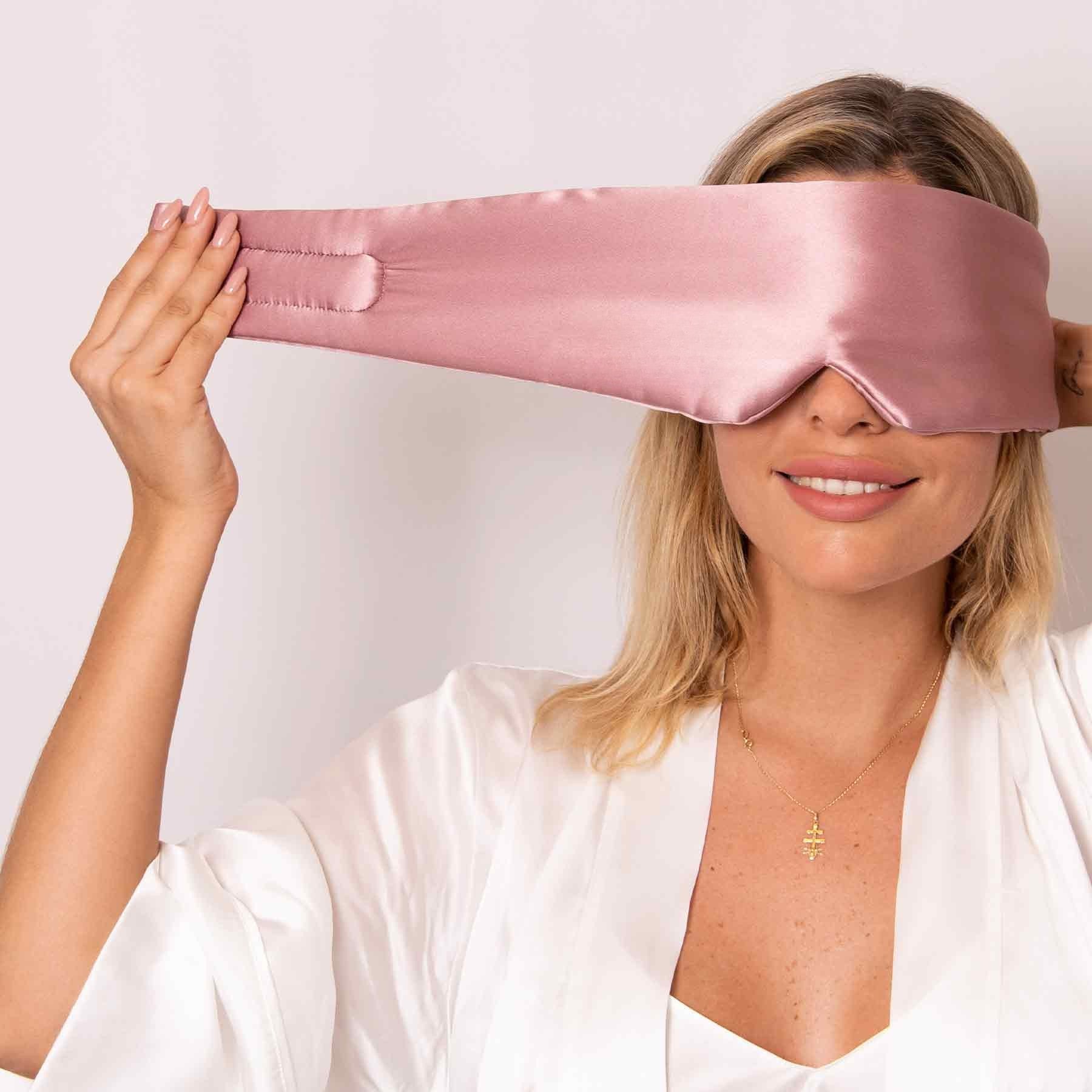 Luxurious Silk Sleep Mask for restful sleep
