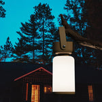 Elegante, tragbare LED-Außenlampe – Wetterfest und Mobil
