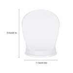 Ergonomic footrest for safe showering and shaving