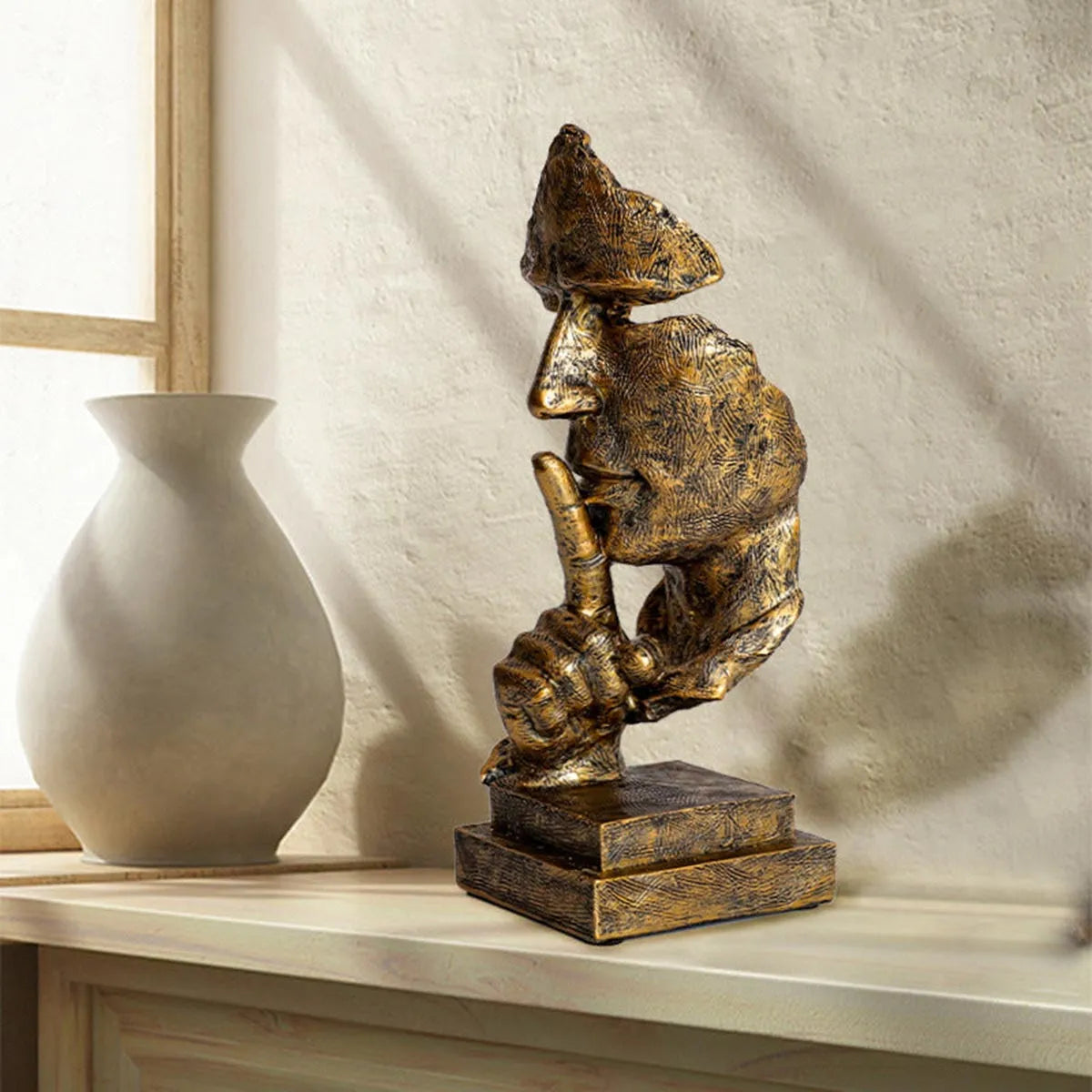 Elegant Thinker Sculpture – Stylish Decoration for Your Home