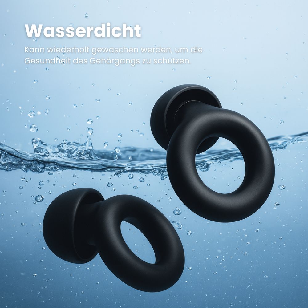 Silicone Ohrstöpsel für optimalen Gehörschutz – SilentPlug