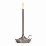 Kabellose, wiederaufladbare Tischlampe im Kerzen-Design