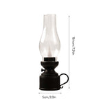 Vintage Oil Lamp with LED Lighting – Electronic