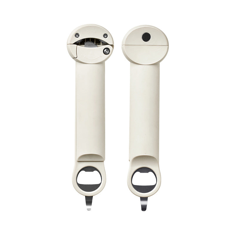 Adjustable stainless steel can opener