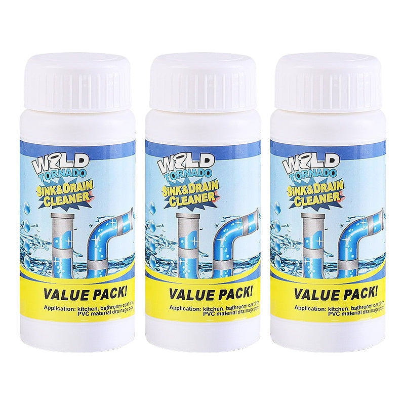 Drain cleaner for clogged pipes