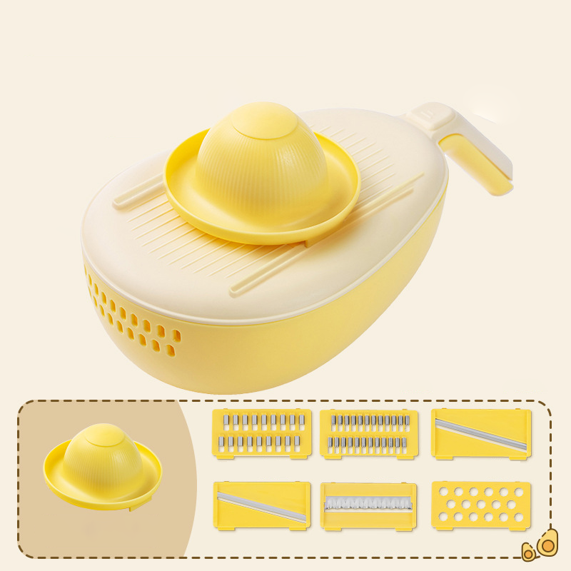 Avocado-shaped vegetable slicer
