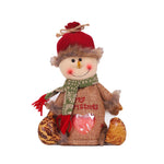 Christmas gift bags with zipper design