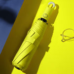 Compact umbrella with 360° rotating handle