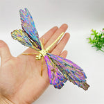 Colorful Crystal Dragonfly Decorative Figurine