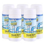 Drain cleaner for clogged pipes
