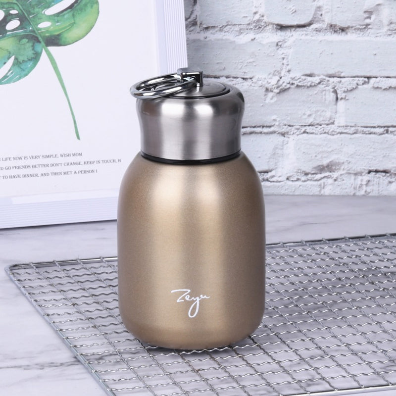 Compact Stainless Steel Insulated Bottle | ThermoGenie