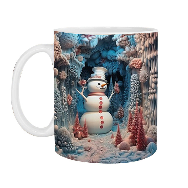 3D Schneemann Tasse