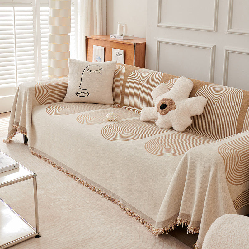 Reversible Chenille Sofa Cover | Deluxe Sofa Protector