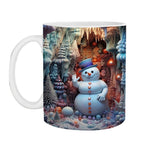 3D Schneemann Tasse