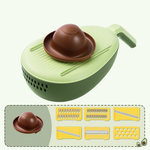 Avocado-shaped vegetable slicer
