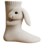 Non-slip house socks with a comfortable grip