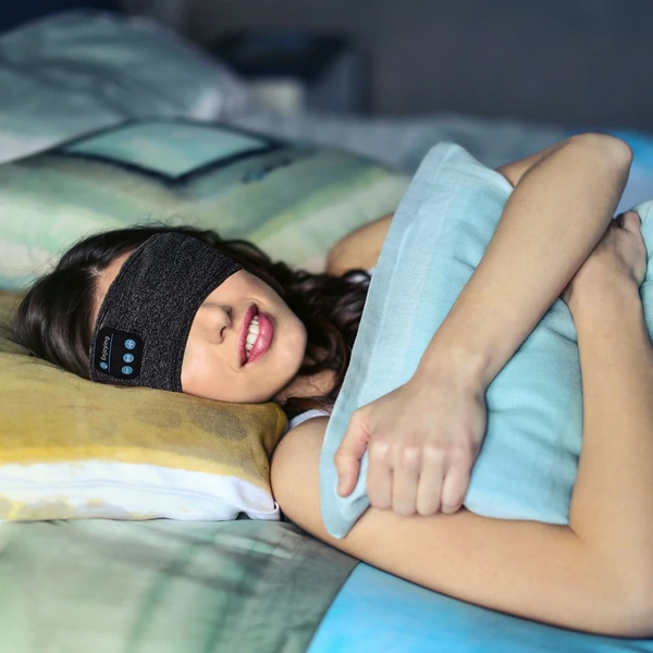 Entspannende Schlafmaske | Bluetooth-Maske für erholsamen Schlaf