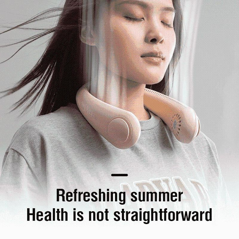 Portable Neck Fan with USB Charging