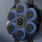 Bluetooth-Enabled Boxing Trainer with RGB Lights and Music