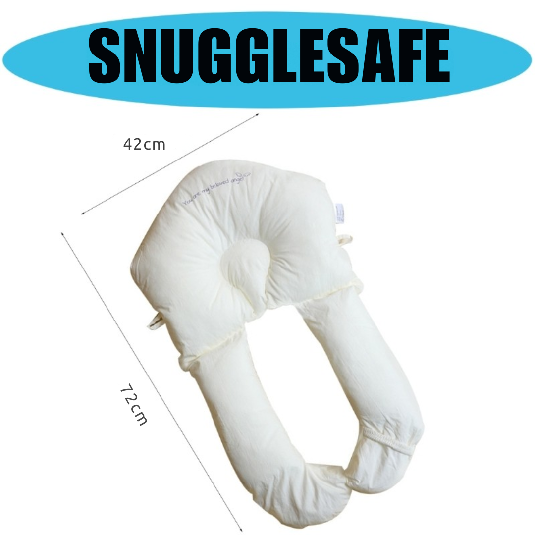 Hygienisches Kuschelkissen für sicheren Babyschlaf