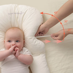 Hygienisches Kuschelkissen für sicheren Babyschlaf