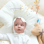 Hygienisches Kuschelkissen für sicheren Babyschlaf