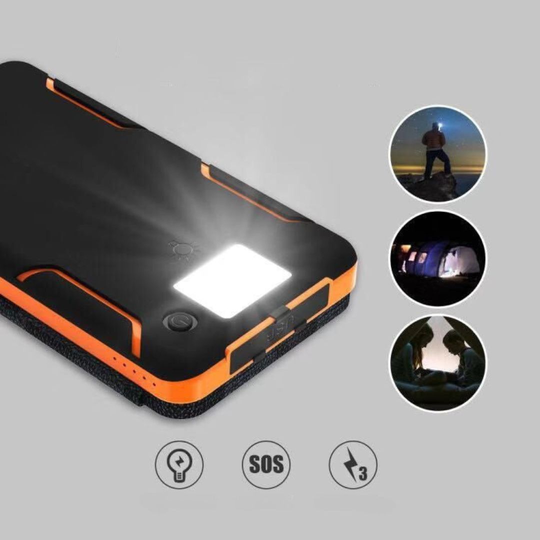 Tragbare Solar Powerbank: Energie für unterwegs