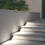 Stilvolle LED-Beleuchtung für Treppen im Außenbereich