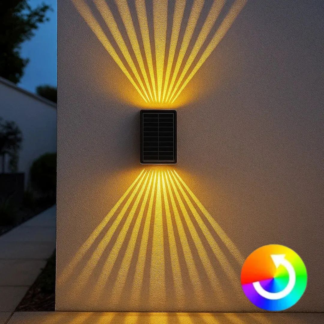 Color-Changing Solar Light for Enchanting Garden Evenings