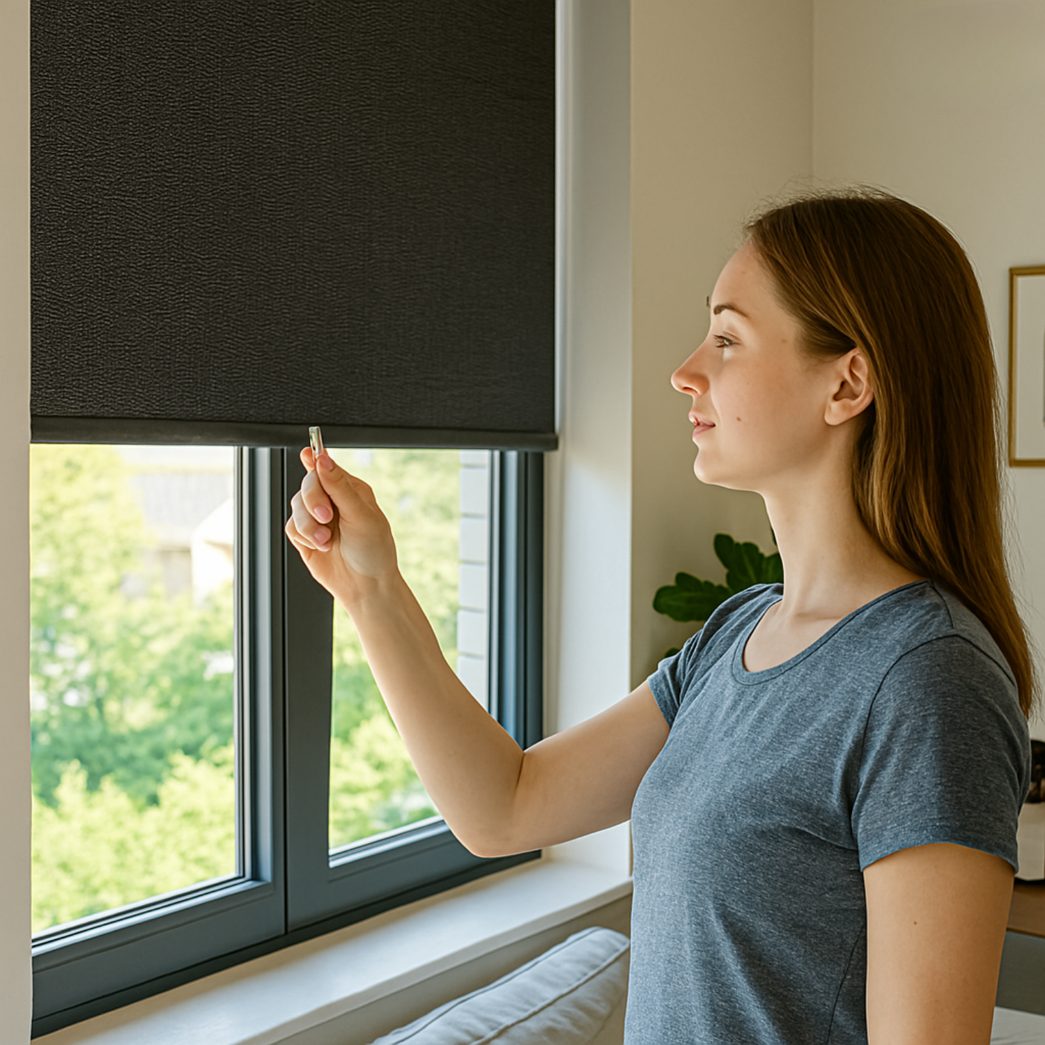 Efficient sun and privacy protection without drilling