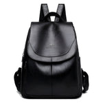 Elegant Women's Leather Backpack – Stylish and Functional