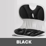 Orthopedic cushion for pain-free sitting in the office