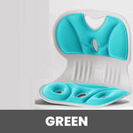 Orthopedic cushion for pain-free sitting in the office