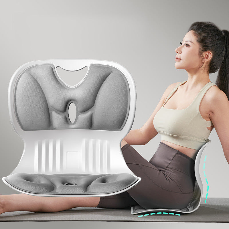 Orthopedic cushion for pain-free sitting in the office