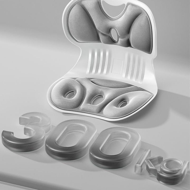 Orthopedic cushion for pain-free sitting in the office