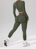 FlexFit Damen Sport Leggings und Top – Stylisch und Bequem